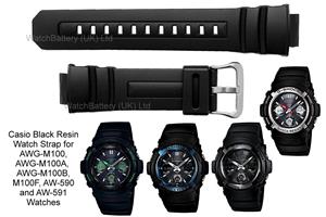 curea Casio AW-590-591, AWG-100-101, AWG-M100-M510-M520,AWR-M100, G-7700-7710, dar si alte modele