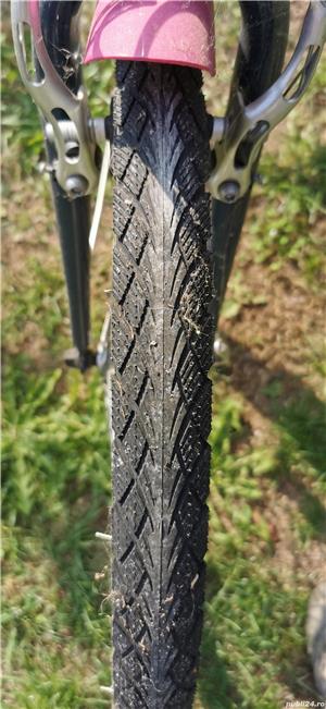 Bicicleta fete 7-12 ani 24  - imagine 2