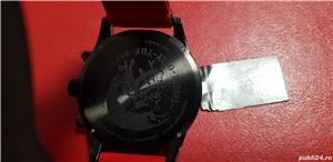 Vand ceas de mână DIESEL , rosu , NOU ! - imagine 3