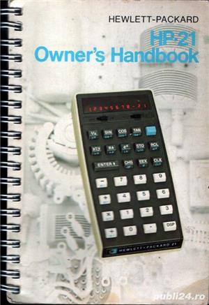 HP-21 Owner handbook