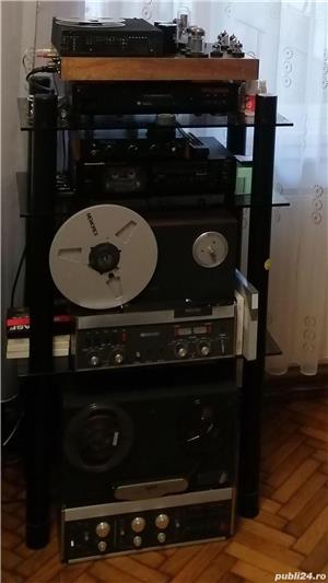  Revox A78 MK II A77 Dolby B77 amplificator+preamp pe lampi 2x35w Grundig tk46 pe lampi - imagine 5