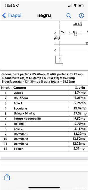 Comuna Berceni Vila  P+1E+Pod  si curte 240 m2 - imagine 10