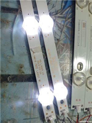 set 2 barete led 43 cm cu 6 led/bareta