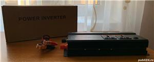 Convertor de Tensiune, Xuyuan, 24V-220V, 5000W, Ventilator de Răcire - imagine 2