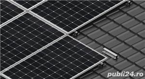 Kit structura MINI montaj 8 panouri fotovoltaice acoperis metalic