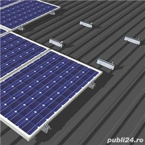 Kit structura MINI montaj 6 panouri fotovoltaice acoperis metalic