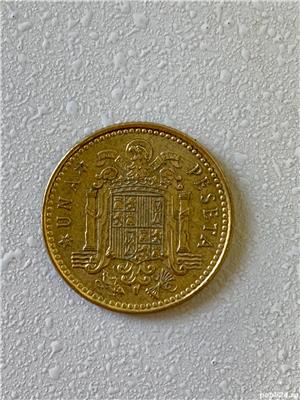 Moneda 1 PESETA - 1975 (1978) - Spania - mint: Chile - KM 806 (207)