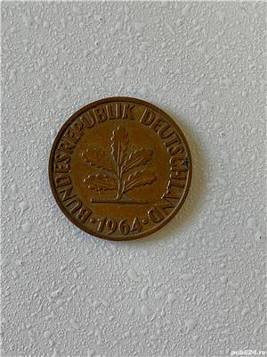 Moneda 2 PFENNIG - 1964 D - Germania - bronz - KM 106 (210)