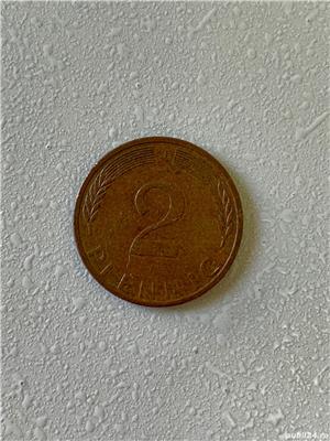 Moneda 2 PFENNIG - 1973 D - Germania - KM 106a (211) - imagine 2