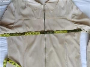Jacheta dama imitatie piele intoarsa