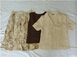 Lot haine de vara vintage, costume, fuste, sacou, rochie - imagine 4