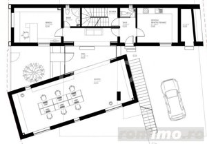 Casa individuala generoasa cu terasa teren 320 mp zona Centrala Sibiu - imagine 9