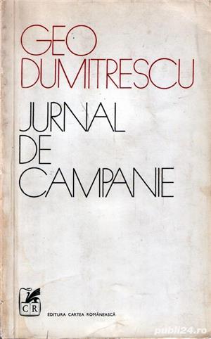 Jurnal de campanie de Geo Dumitrescu