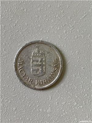 Moneda 1 PENGO - 1944 - Ungaria - KM 521 (229) - imagine 2