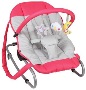 Vand Balansoar Leagan Bebe Roz, Bara cu Jucarii, Spatar Reglabil, NOU, 220 Lei. - Produsul este NOU 