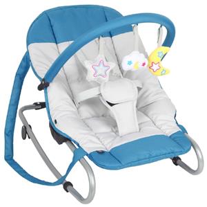 Vand Balansoar Leagan Bebe Bleu, Bara cu Jucarii, Spatar Reglabil, NOU, 180 Lei. - Produsul este NOU