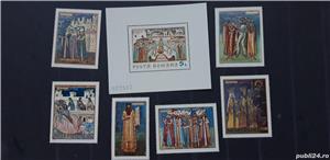 Timbre Romania-Picturi II,8 poze,nestmpilate,MNH. - imagine 5