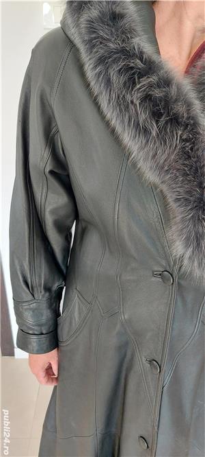 Haina piele naturala dama - imagine 3