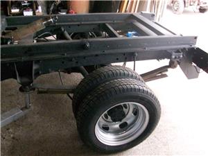 punte axa spate cu roti duble si simplu cu diferential camioneta microbuz ford transit motor 2,5  - imagine 4