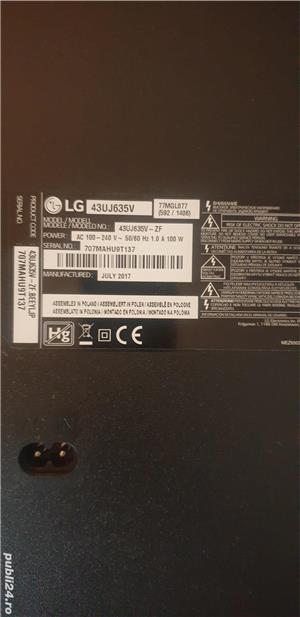 Dezmembrez smart tv Lg 43uj635v 