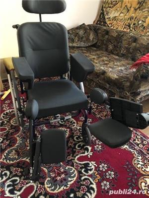 Căruț fotoliu pentru persoane cu dizabilități - imagine 4