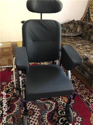 Căruț fotoliu pentru persoane cu dizabilități - imagine 2
