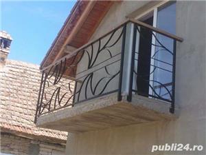 Balustradă pentru terasă cu model simplu ca și design