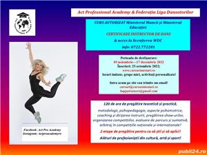 Instructor dans - calificare