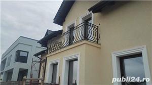 Balustradă pentru terasă din fier forjat