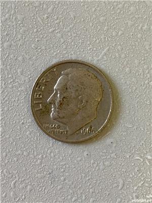 Moneda 1 DIME - 10 centi - SUA - USA - 1966 - KM 195a (242)