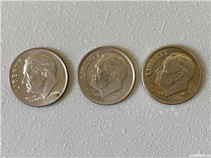 Monede 1 DIME - 10 centi - SUA - USA - 2002 D, 2004 D, 1005 P - KM 195a (246)