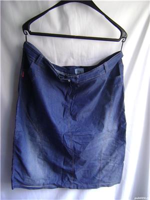 Fustă subtire blugi, mărimea 60