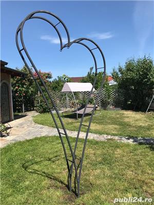 Pergola  flori inima  - imagine 5