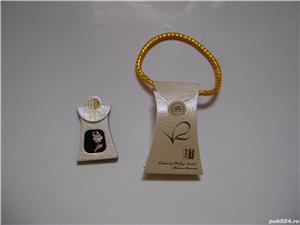 Brosă placată cu aur 24K - imagine 2