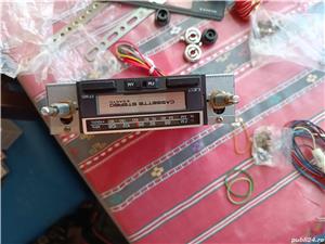 Vintage-Cassette car stereo with radio Sanyo ft 200f-2 anul 1985 - imagine 8