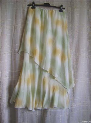 Fustă voal, pe elastic