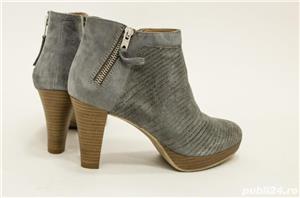 Ghete piele intoarsa marime 37 - imagine 2