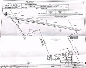 Jimbolia - Teren intravilan   Urban land - S=44000 mp - 2 F.S.(52 ml si 100 ml)  - imagine 2