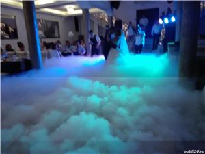 Fum greu, gheață carbonica, dioxid de carbon solid, jerbe, vulcani, spakulare, iluminat arhitectura  - imagine 5