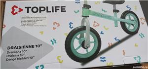 Vand Bicicleta Pedagogica fara pedale Copii, Turcoaz, NOUA Pret 199 Lei - imagine 3