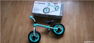 Vand Bicicleta Pedagogica fara pedale Copii, Turcoaz, NOUA Pret 199 Lei - imagine 2
