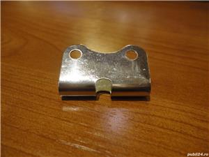 Placuta Prindere Curea Bass Acordeon Argintie 2 Gauri L=30 mm