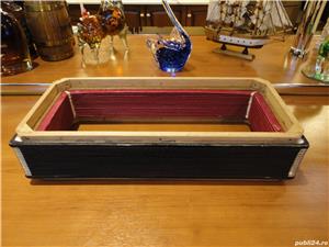 Burduf Acordeon Alb pe Rame interior Rosu 60/80 Basi 