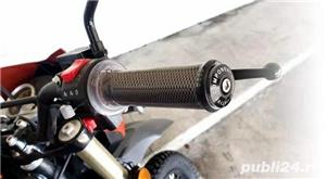 CAPETE de GHIDON moto Yamaha Barracuda Honda Rizoma Suzuki Enduro motocicleta chopper - imagine 3