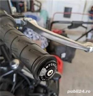 CAPETE de GHIDON moto Yamaha Barracuda Honda Rizoma Suzuki Enduro motocicleta chopper - imagine 4