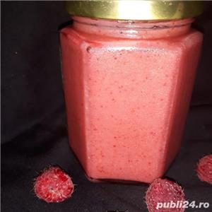 Zmeură și miere polifloră. Borcan de 320 grame