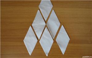 Romburi Piele Rombici Reparatii Coltari Burduf Acordeon Albi