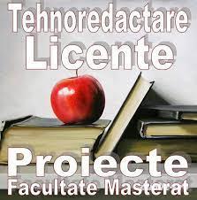 Tehnoredactare lucrări 
