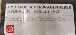 Vand Cric Hidraulic tip crocodil cu 2 Roti, 2 Tone, NOU Pret 260 Lei - imagine 7