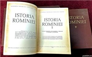 Istoria Romaniei (4 vol., editie hardcover) 1960-1964 - imagine 3